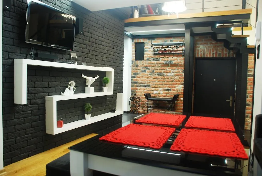 Black & White Krakow Apartment